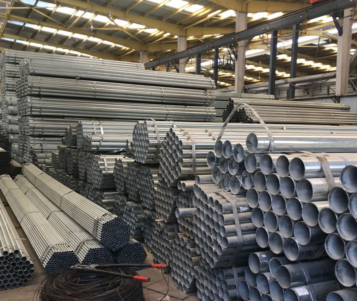 密云q235b热镀锌带钢管